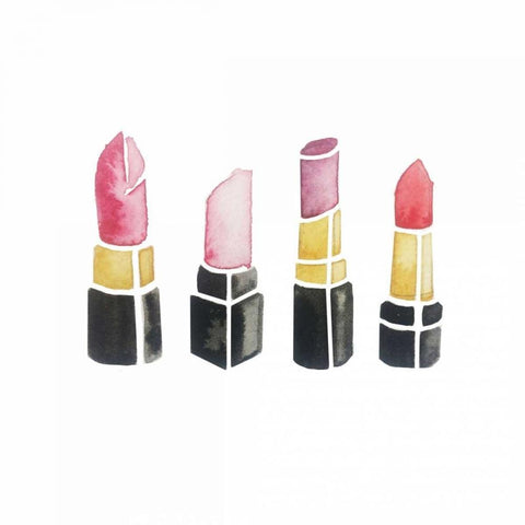 Make Me Gorgeous 3 White Modern Wood Framed Art Print by Zyburt, Alicia