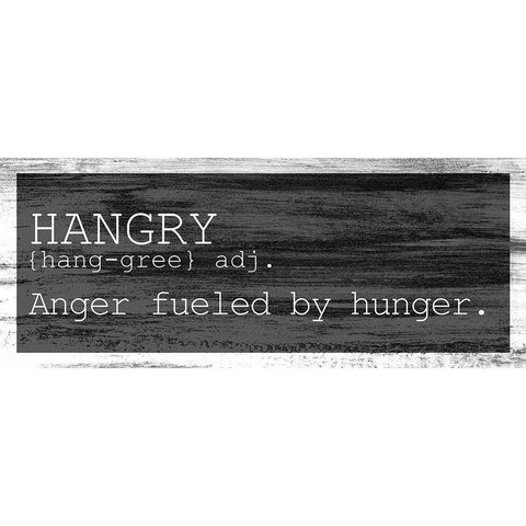 Hangry Gold Ornate Wood Framed Art Print with Double Matting by Bailey, Ann