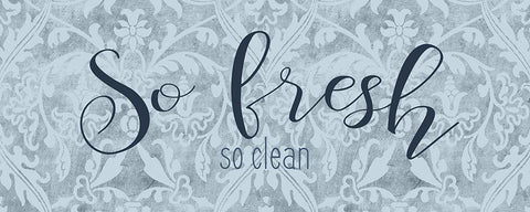 So Fresh White Modern Wood Framed Art Print with Double Matting by Bailey, Ann