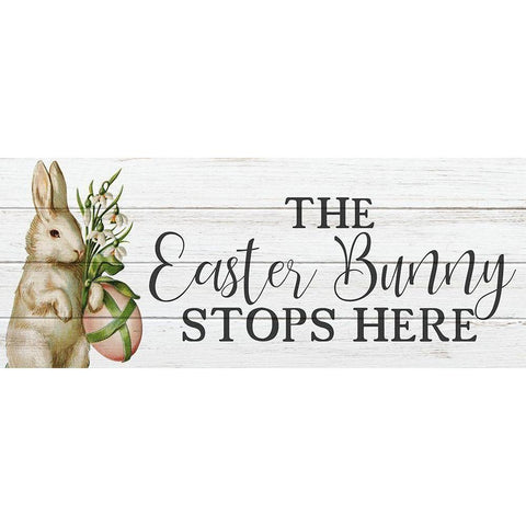 Vintage Easter 9 Gold Ornate Wood Framed Art Print with Double Matting by Bailey, Ann