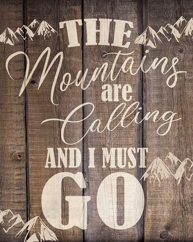 The Mountains Black Ornate Wood Framed Art Print with Double Matting by Bailey, Ann