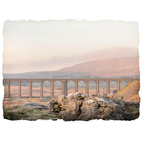Across the Plains Gold Ornate Wood Framed Art Print with Double Matting by Bailey, Ann