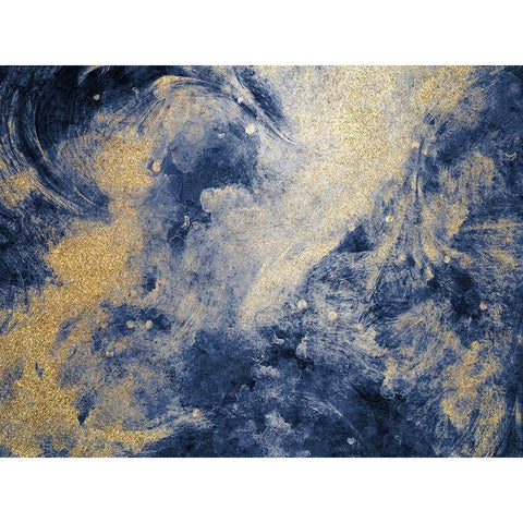 Into the Blue White Modern Wood Framed Art Print by Bailey, Ann