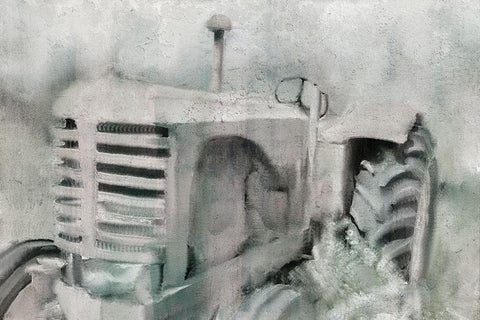 In the Field Black Ornate Wood Framed Art Print with Double Matting by Bailey, Ann