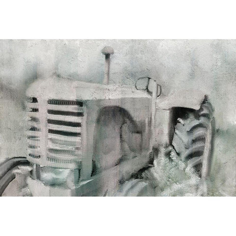 In the Field Black Modern Wood Framed Art Print by Bailey, Ann