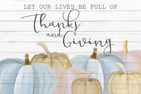 Let Our Lives White Modern Wood Framed Art Print with Double Matting by Bailey, Ann