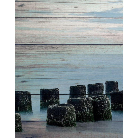 Endless Sea 1 Black Modern Wood Framed Art Print by Bailey, Ann