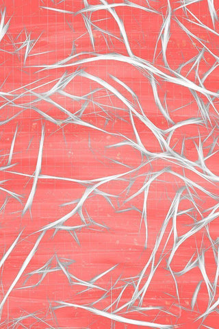 Nerves 1 Black Ornate Wood Framed Art Print with Double Matting by Bailey, Ann