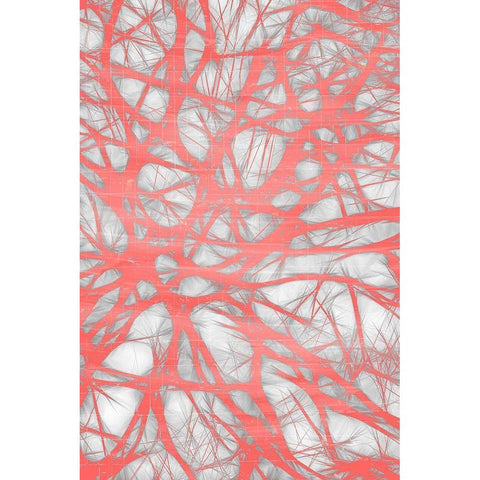 Nerves 2 White Modern Wood Framed Art Print by Bailey, Ann