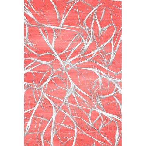 Nerves 3 Black Modern Wood Framed Art Print with Double Matting by Bailey, Ann