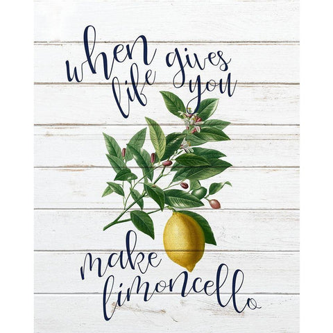 When Life 1 White Modern Wood Framed Art Print by Bailey, Ann