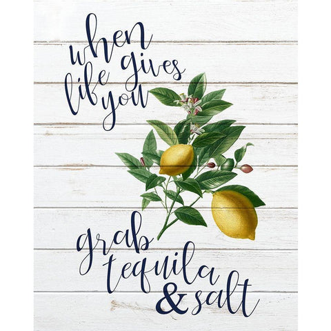 When Life 2 Black Modern Wood Framed Art Print with Double Matting by Bailey, Ann