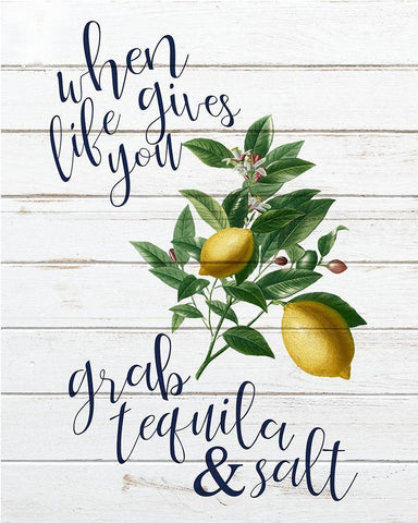 When Life 2 Black Ornate Wood Framed Art Print with Double Matting by Bailey, Ann