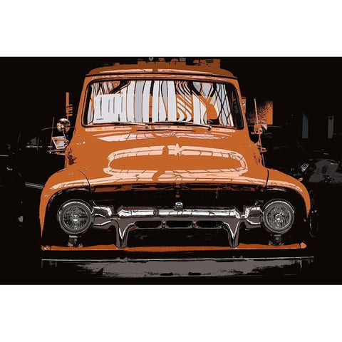 Oldtimer Gold Ornate Wood Framed Art Print with Double Matting by Bailey, Ann