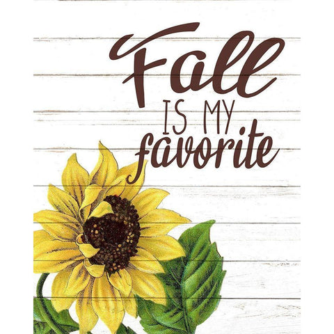 Fall Is Gold Ornate Wood Framed Art Print with Double Matting by Bailey, Ann