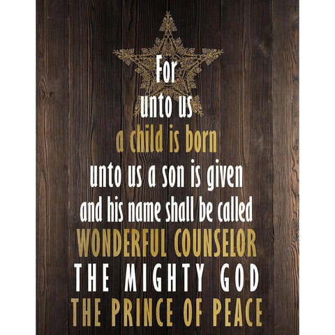 The Prince of Peace Gold Ornate Wood Framed Art Print with Double Matting by Bailey, Ann