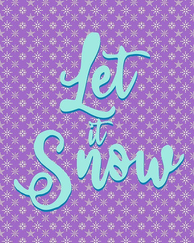 Snow White Modern Wood Framed Art Print with Double Matting by Bailey, Ann