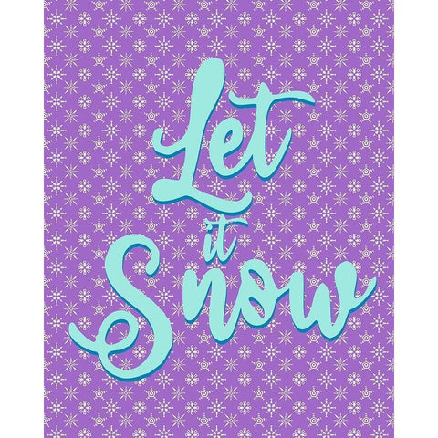 Snow Black Modern Wood Framed Art Print by Bailey, Ann