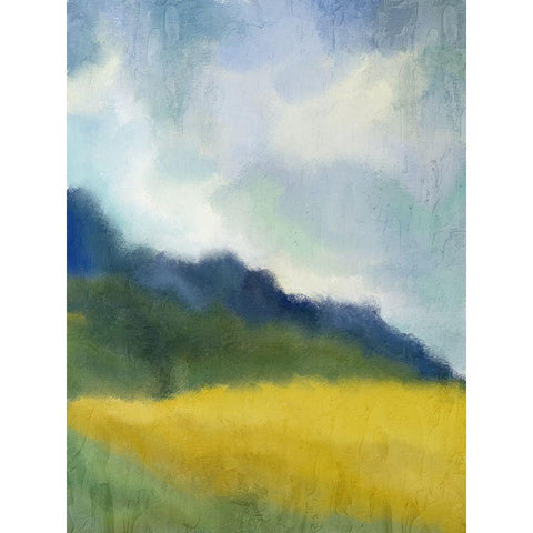 In the Hills Black Modern Wood Framed Art Print by Bailey, Ann