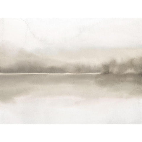 In the Distance Black Modern Wood Framed Art Print with Double Matting by Bailey, Ann