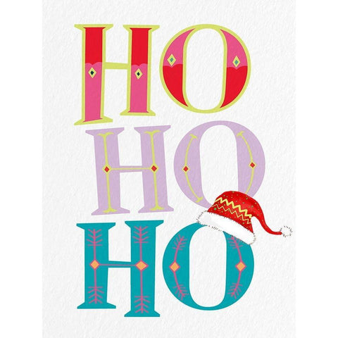 Ho White Modern Wood Framed Art Print by Bailey, Ann