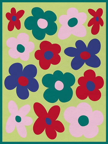 Be Good 1 White Modern Wood Framed Art Print with Double Matting by Bailey, Ann