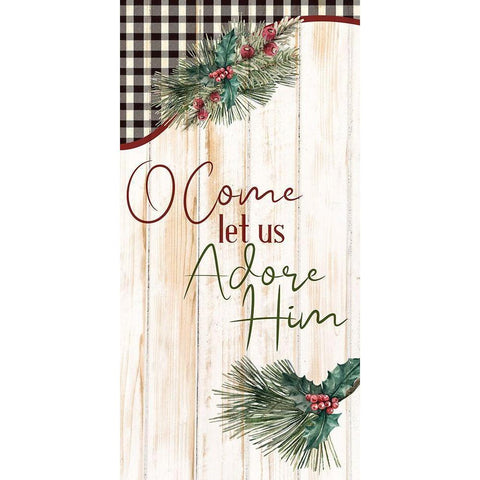 Adore Gold Ornate Wood Framed Art Print with Double Matting by Bailey, Ann