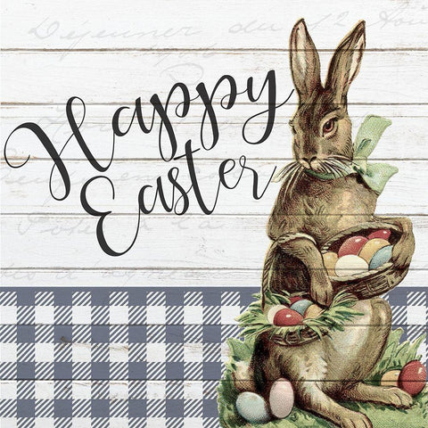 Vintage Easter 6 White Modern Wood Framed Art Print by Bailey, Ann