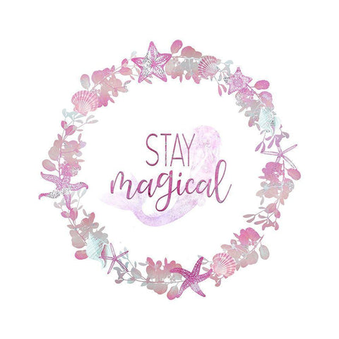 Stay Magical 2 Gold Ornate Wood Framed Art Print with Double Matting by Bailey, Ann