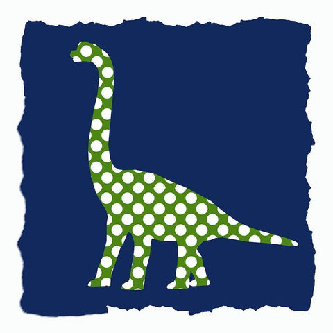 Dinosaurs 3 Black Modern Wood Framed Art Print by Bailey, Ann