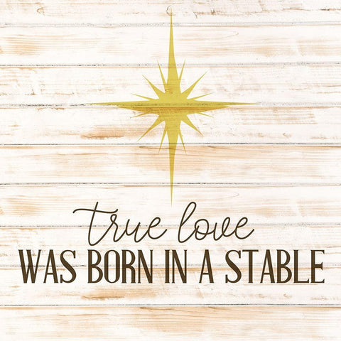 True Love Black Modern Wood Framed Art Print by Bailey, Ann