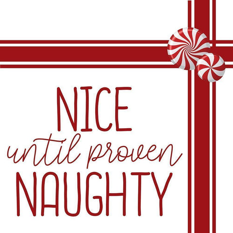 Nice Until Black Modern Wood Framed Art Print by Bailey, Ann
