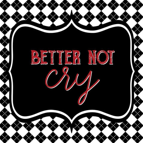 Cry White Modern Wood Framed Art Print by Bailey, Ann