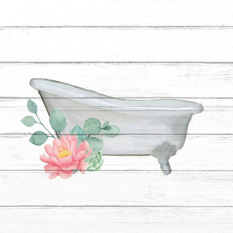 Rest 2 White Modern Wood Framed Art Print by Bailey, Ann