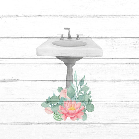 Rest 3 Black Ornate Wood Framed Art Print with Double Matting by Bailey, Ann