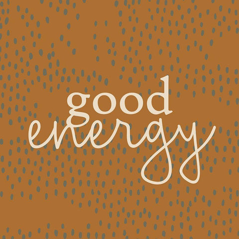 Good Energy Gold Ornate Wood Framed Art Print with Double Matting by Bailey, Ann