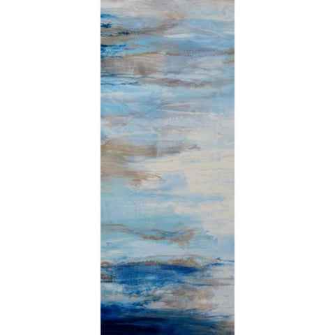 Heavenly 1 Black Modern Wood Framed Art Print by Bilotta, Barbara