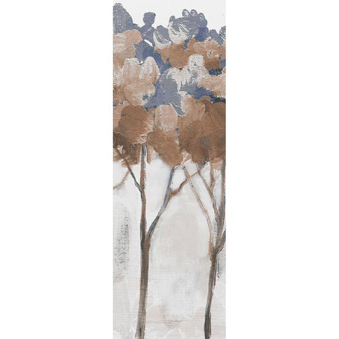 Woodland Forest 3 Gold Ornate Wood Framed Art Print with Double Matting by Boho Hue Studio