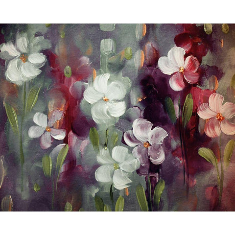 Vagabond Blooms Gold Ornate Wood Framed Art Print with Double Matting by Boho Hue Studio