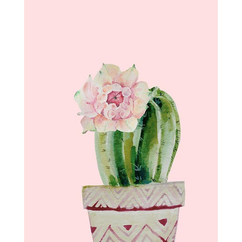 Succulant D3 White Modern Wood Framed Art Print by Boho Hue Studio