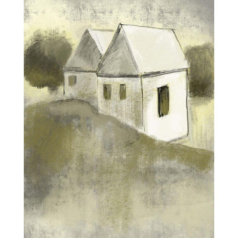 arthtone Homes 1 Black Modern Wood Framed Art Print with Double Matting by Boho Hue Studio