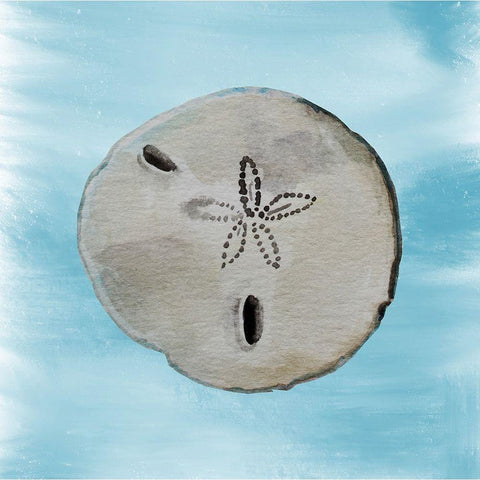 Shell 3 White Modern Wood Framed Art Print by Boho Hue Studio