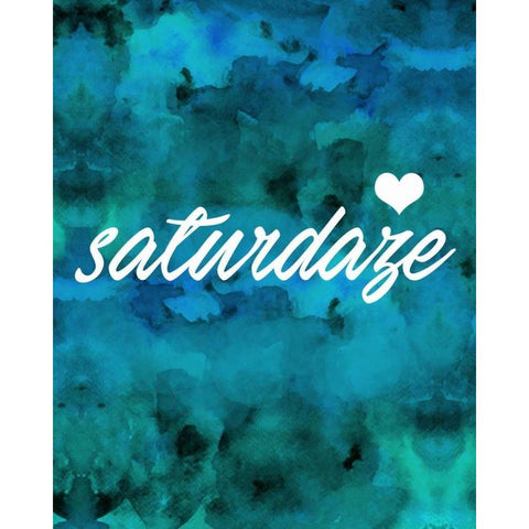 Saturdaze White Modern Wood Framed Art Print by Alvarez, Cynthia