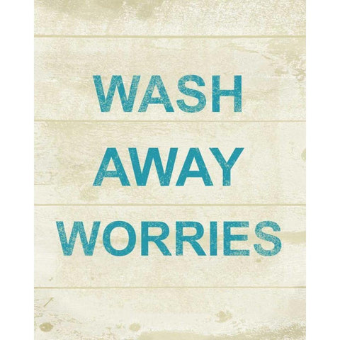 Bath 1 White Modern Wood Framed Art Print by Alvarez, Cynthia