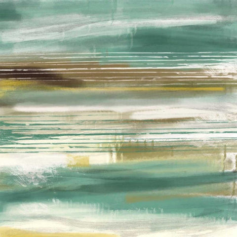 Cynthia Lines 2 White Modern Wood Framed Art Print by Alvarez, Cynthia