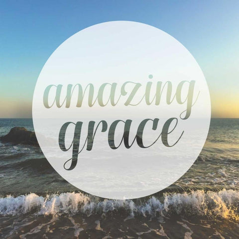 Amazing Grace Black Ornate Wood Framed Art Print with Double Matting by Alvarez, Cynthia