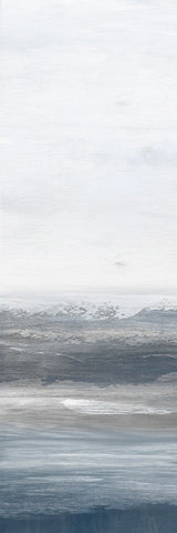 Rain V2 Black Modern Wood Framed Art Print by Brown, Denise