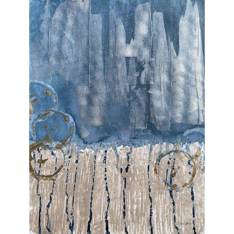 Perfect Day 1 Black Modern Wood Framed Art Print with Double Matting by Brown, Denise