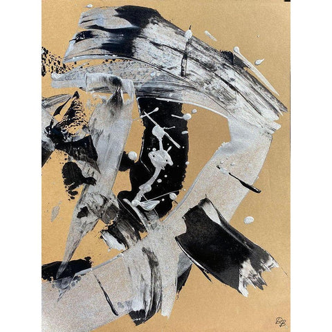 July Afternoon 2 Black Modern Wood Framed Art Print by Brown, Denise