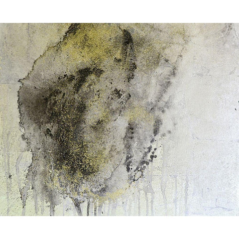 Falling 2 Black Modern Wood Framed Art Print by Brown, Denise